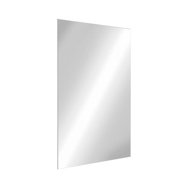 Delabie Self-Adhesive Rectangular Stainless Steel Mirror, H. 600mm