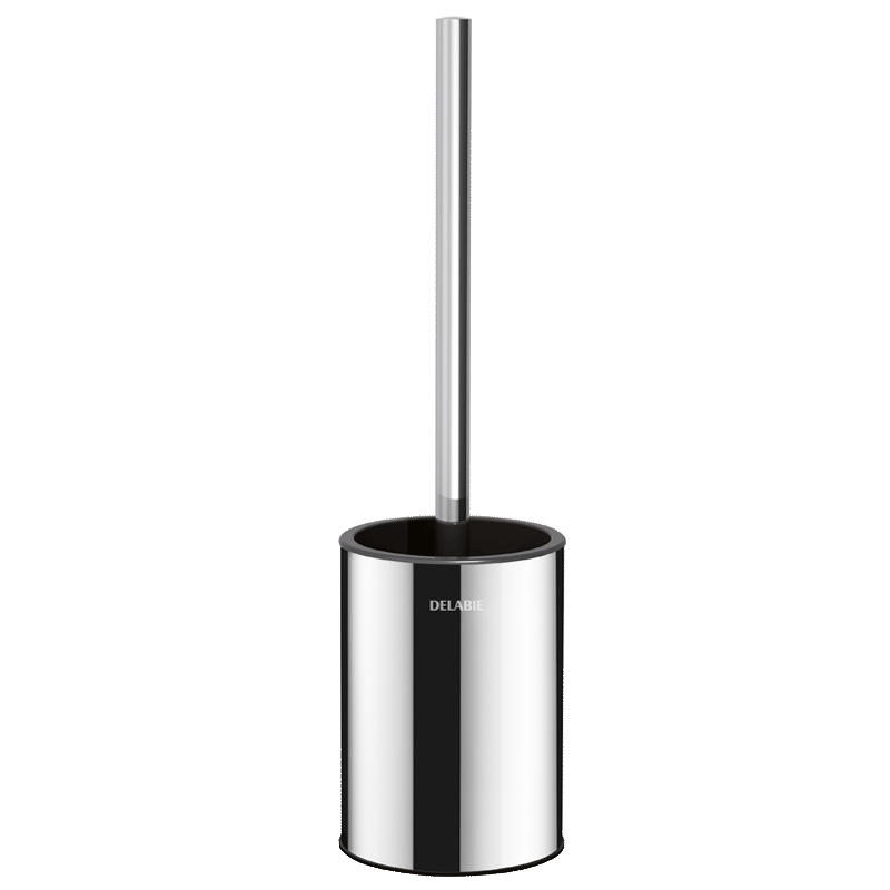 Delabie Floor Standing Toilet Brush Set (Without Lid) (Bright Polished)