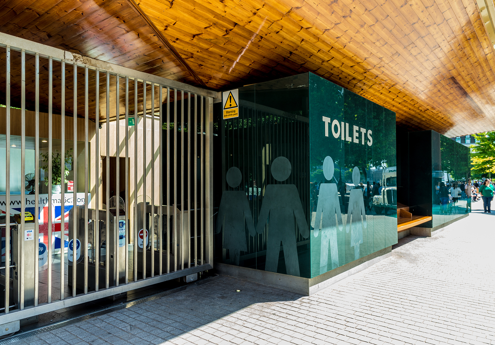 washroom cubicles - toilets